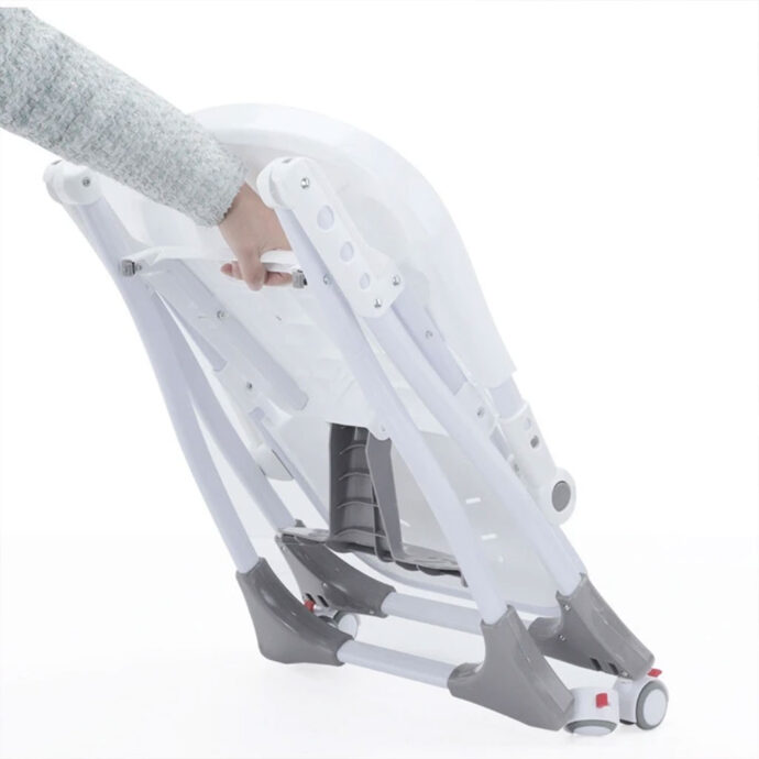 ⁦Chaise Haute pour Bébé Pliable et Portable – كرسي أطفال متحرك⁩ - الصورة ⁦3⁩