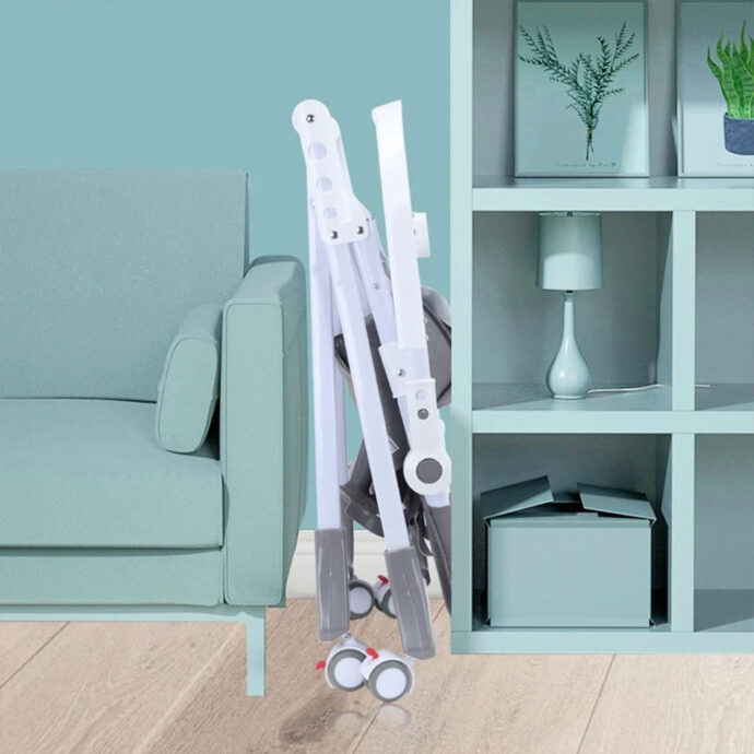 ⁦Chaise Haute pour Bébé Pliable et Portable – كرسي أطفال متحرك⁩ - الصورة ⁦4⁩