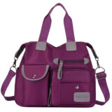 Sac à main femmes élégant multi-poches nylon imperméable